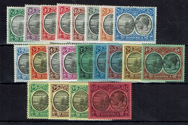 Image of Dominica SG 71/91 UMM British Commonwealth Stamp